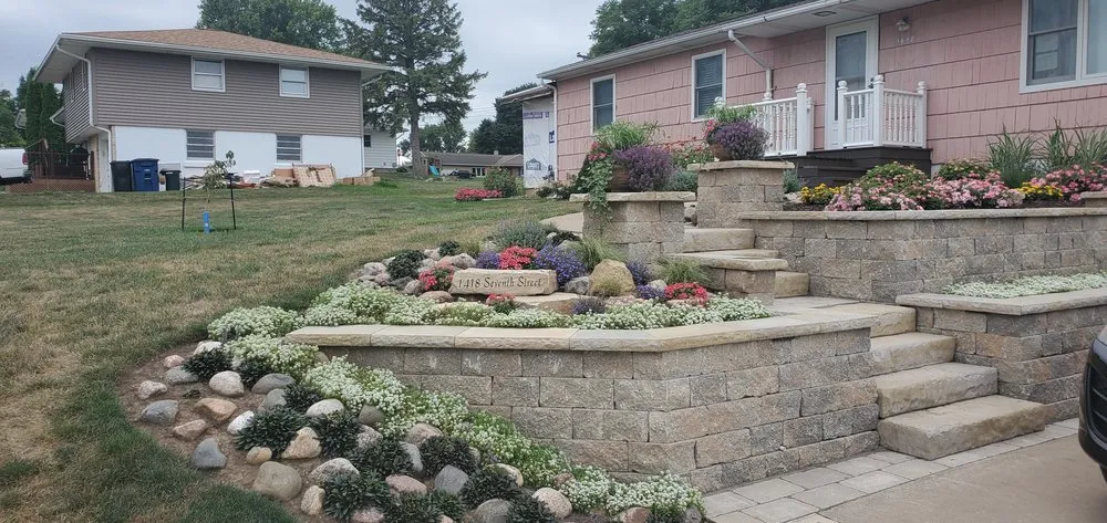 Reliable residential landscaping for beautiful yards in East Moline, IL by Countryman Hardscape & Landscape