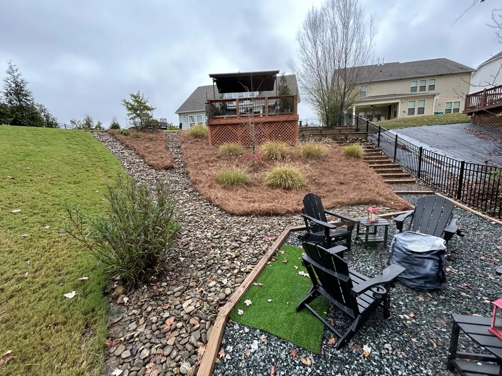 Trusted garden landscaping for year-round maintenance in Concord, NC by Country's Edge Lawn and Landscaping