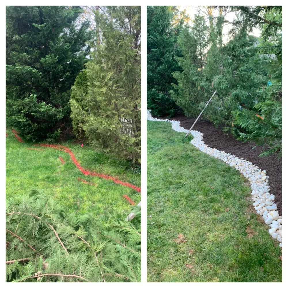 Custom yard cleanup service in Marvin, NC - Countryside Landscapes