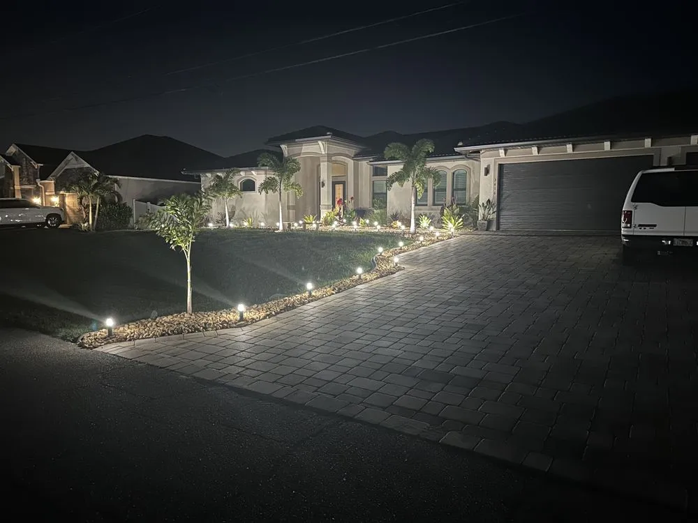 Custom yard cleanup service for residential properties in North Fort Myers, FL by Countryside Landscaping and More