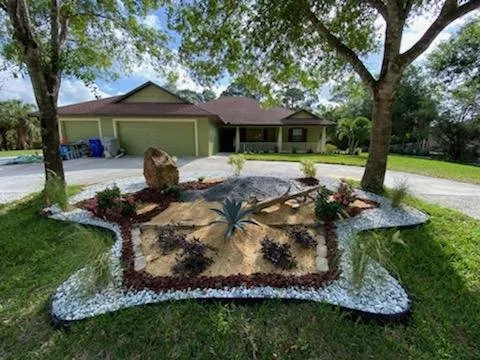 Professional landscape installation in Micco, FL - Countryside Landscaping