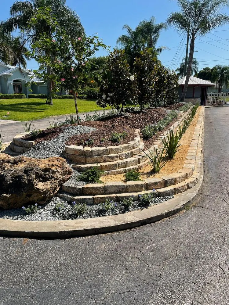 Local outdoor landscaping for residential properties in Micco, FL by Countryside Landscaping