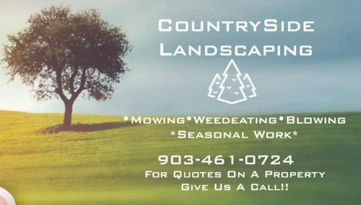 Professional yard maintenance in Grand Saline, TX - Countryside Landscaping Pro’s