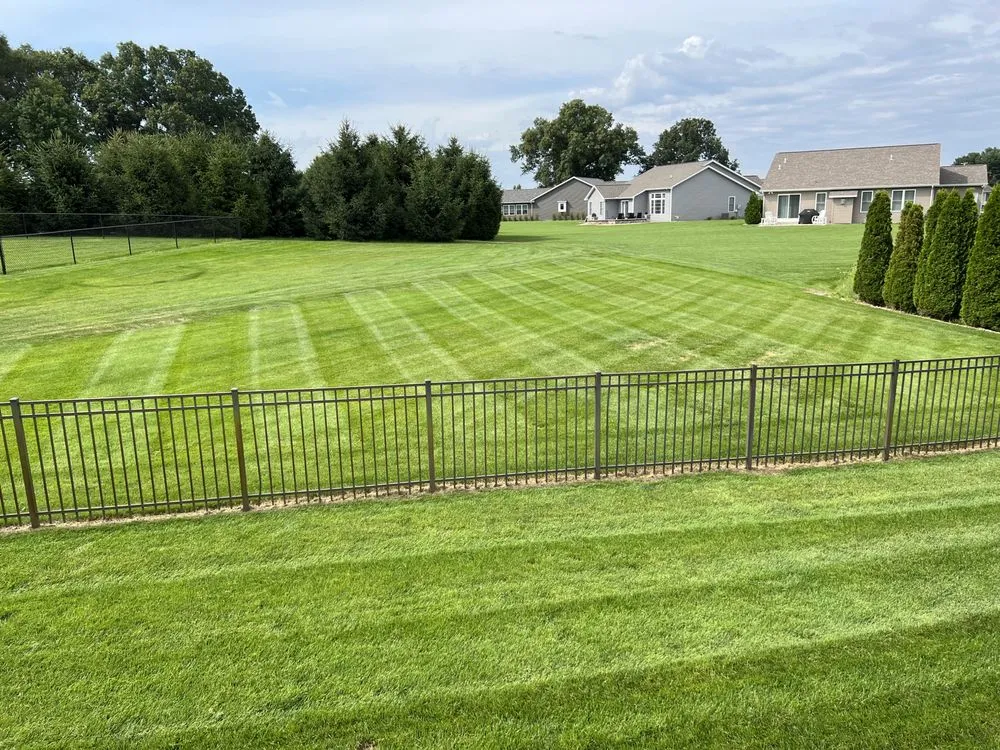 Affordable landscape installation in Elkhart, IN by Countryside lawncare and snow removal
