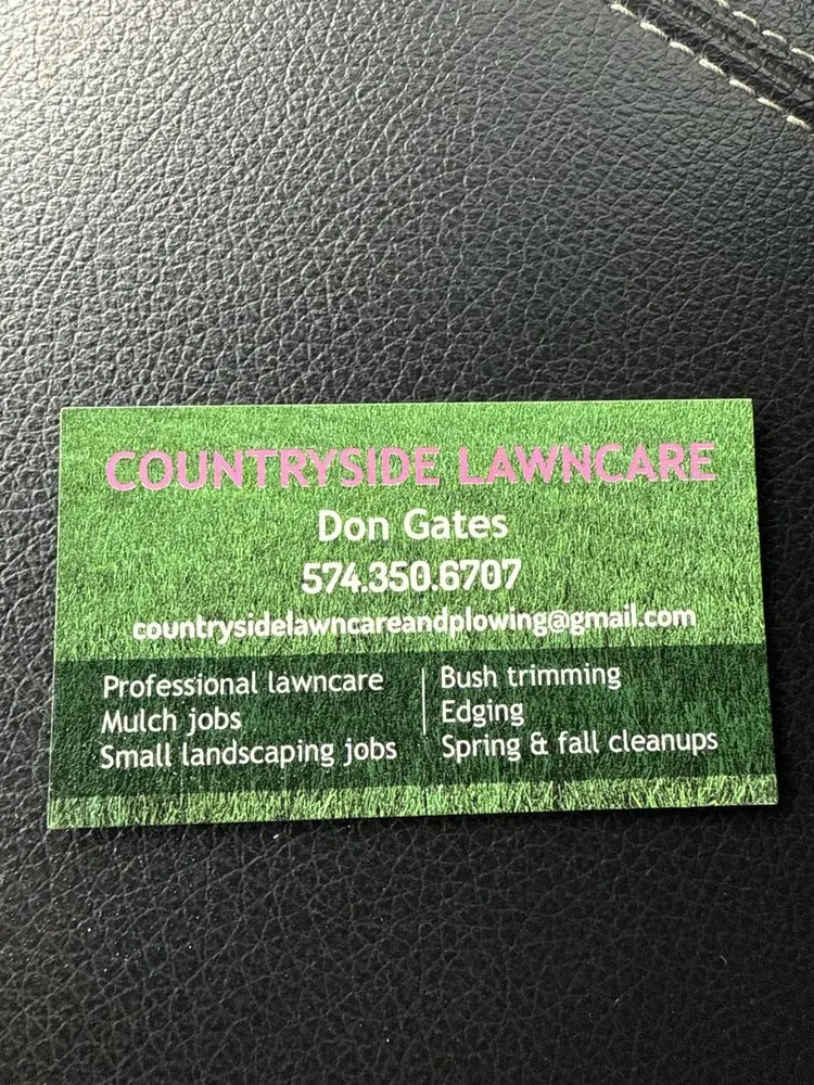 Professional yard maintenance in Elkhart, IN - Countryside lawncare and snow removal
