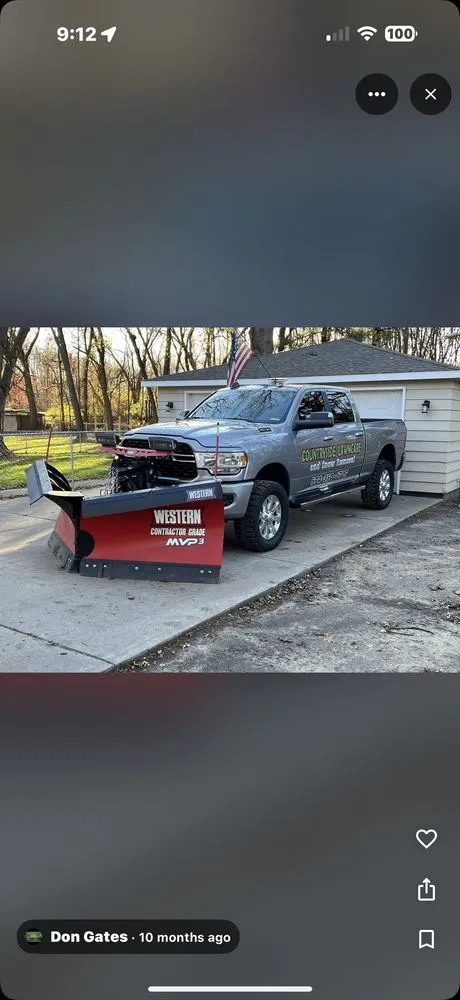 Affordable landscape installation for residential properties across Elkhart, IN - Countryside lawncare and snow removal