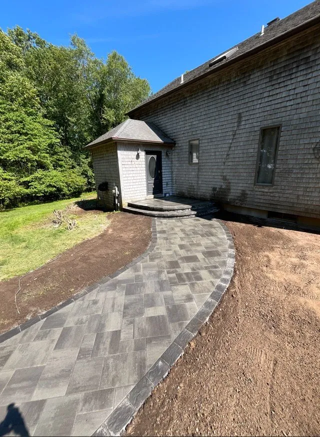 Professional residential landscaping for year-round maintenance across Branford, CT - County Hill Paving & Excavation