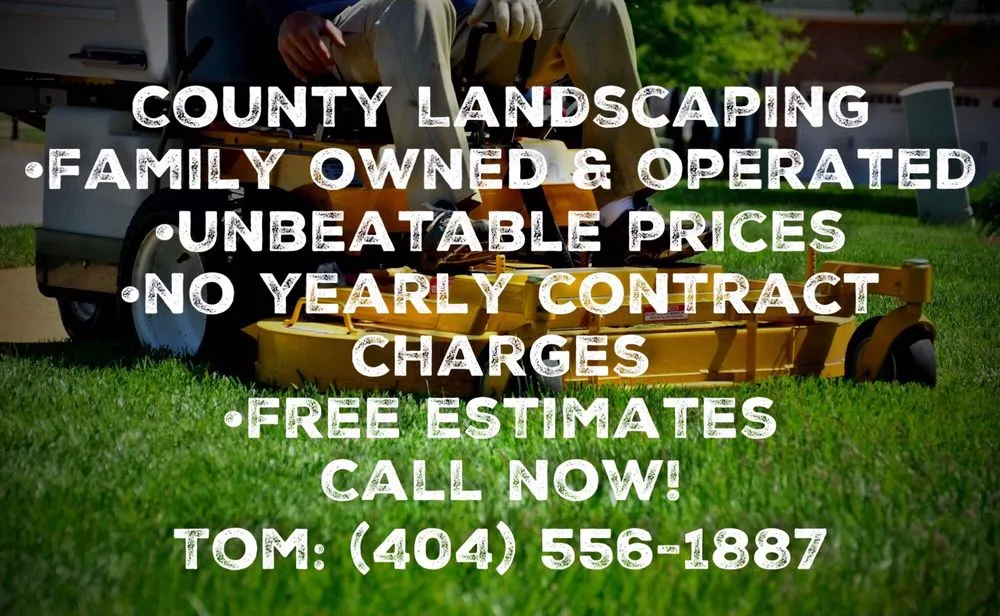 Professional landscaping services in Dahlonega, GA - County Landscaping