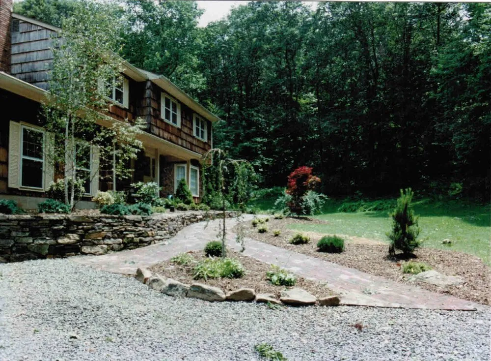 Custom landscape installation with custom design in Dahlonega, GA by County Landscaping