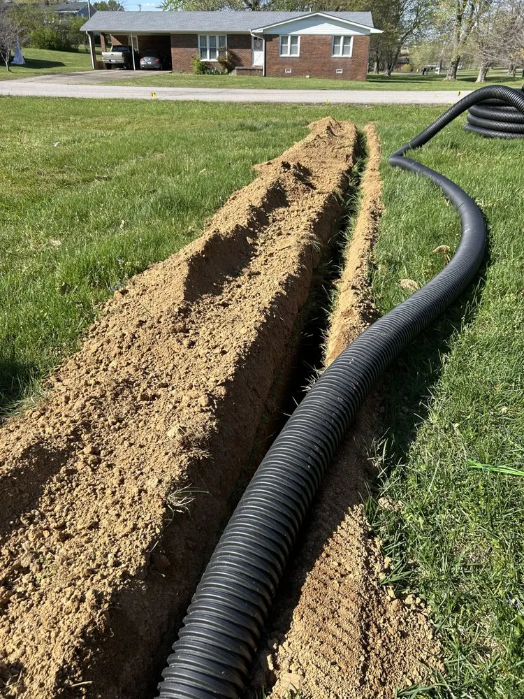 Local residential landscaping in Utica, KY by County Line Earthworks