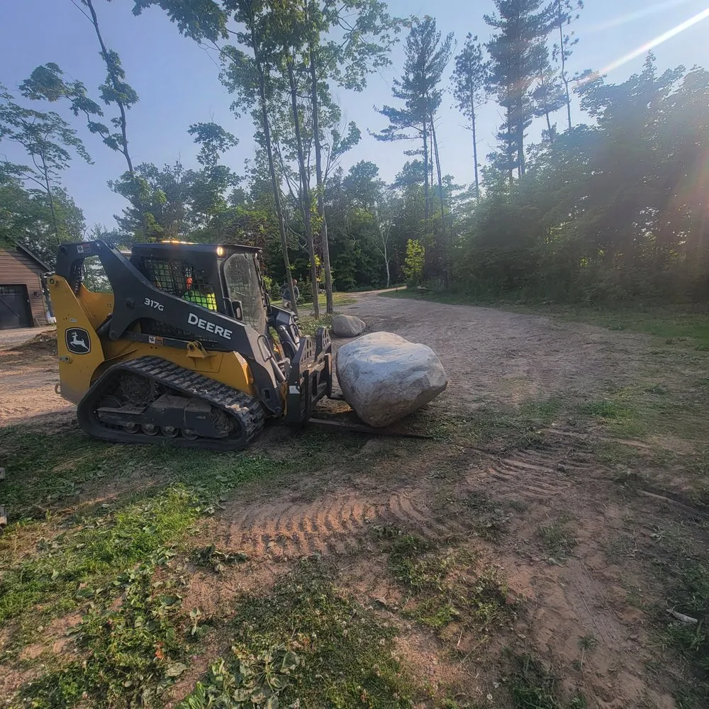 Reliable landscaping services in Comstock, WI by County Line Property Services