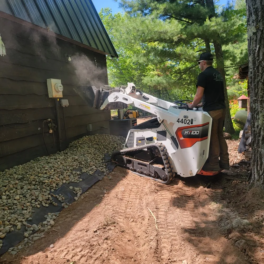 Trusted garden landscaping for year-round maintenance in Comstock, WI by County Line Property Services