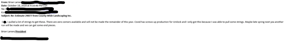 Professional yard cleanup service with custom design across Elburn, IL - County Wide Landscaping