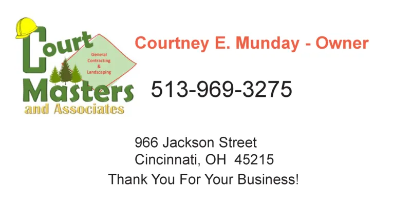 Custom lawn mowing service experts serving Cincinnati, OH - Court Masters and Associates