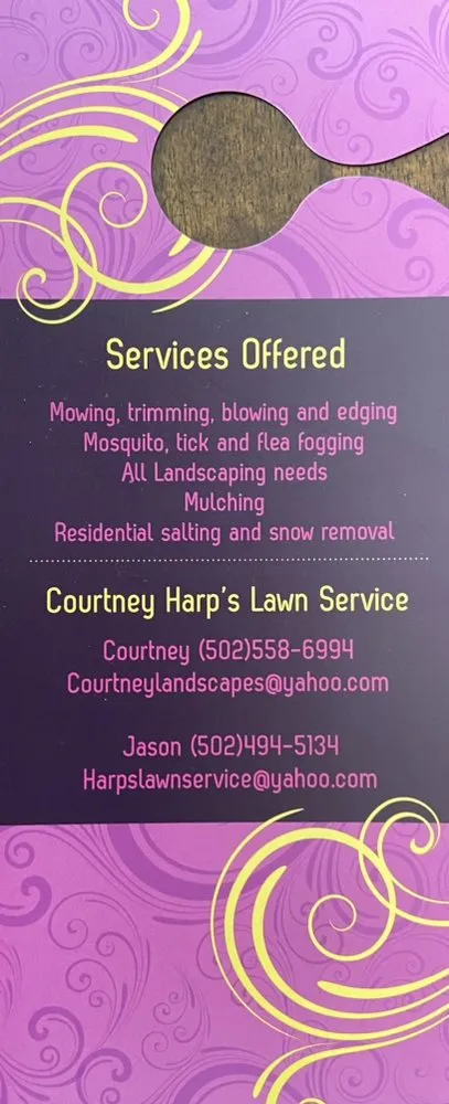 Trusted yard cleanup service experts serving Louisville, KY - Courtney Harp’s Lawn Service