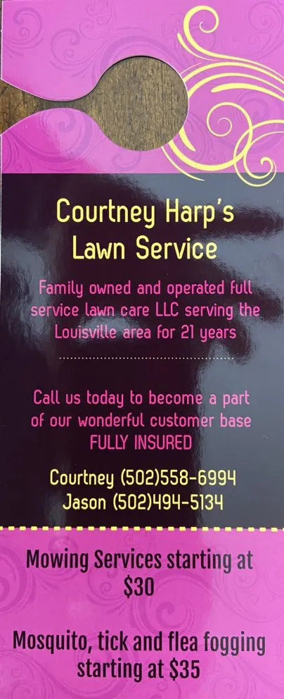 Expert lawn care service experts serving Louisville, KY - Courtney Harp’s Lawn Service