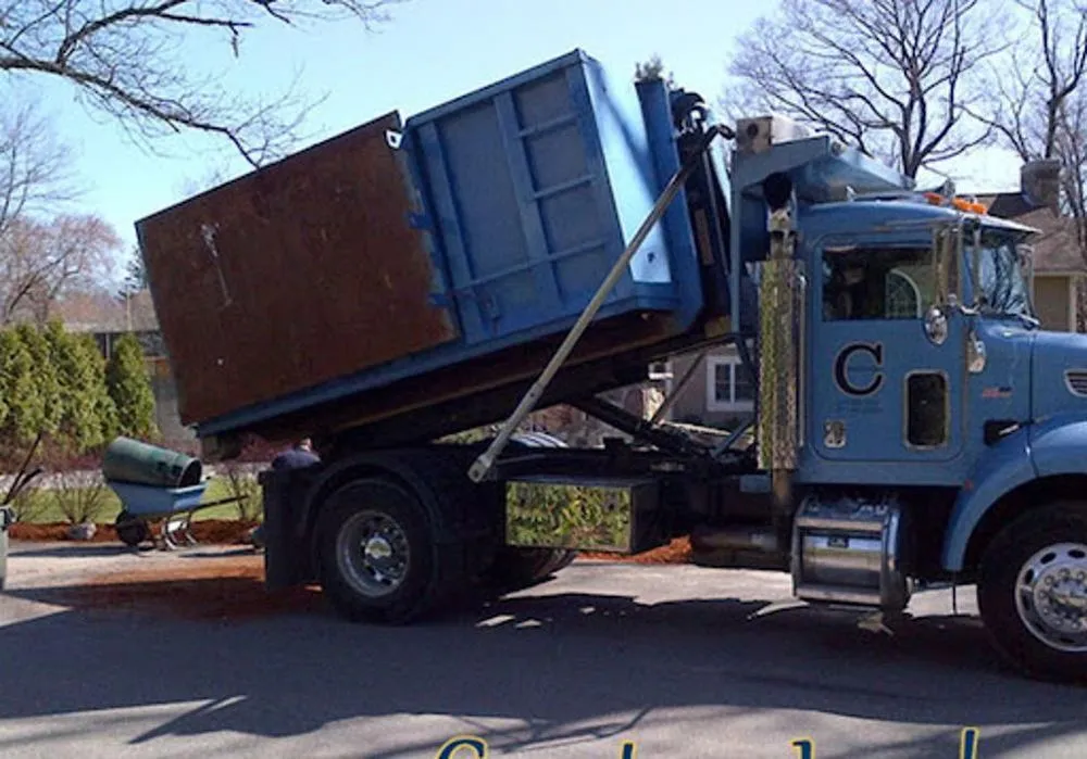 Expert landscape installation in Billerica, MA by Courtney Services