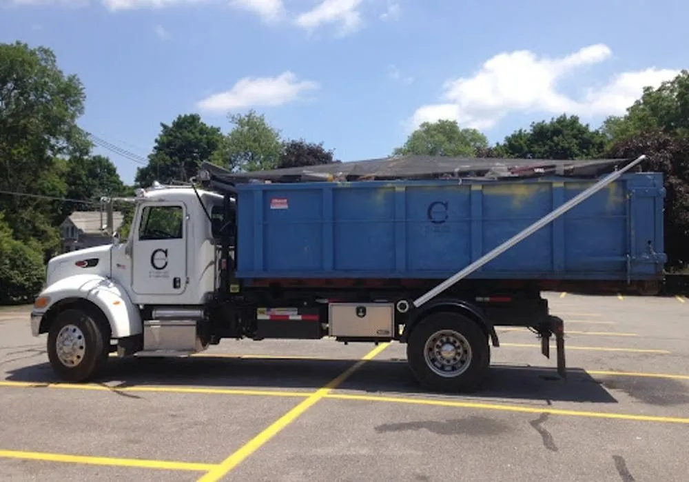 Custom yard maintenance for residential properties in Billerica, MA by Courtney Services