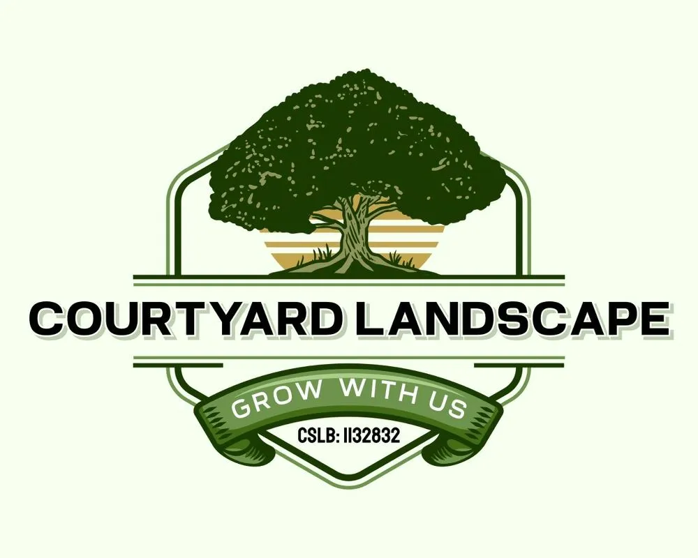 Reliable lawn care service with custom design across Rancho Cordova, CA - Courtyard Landscape