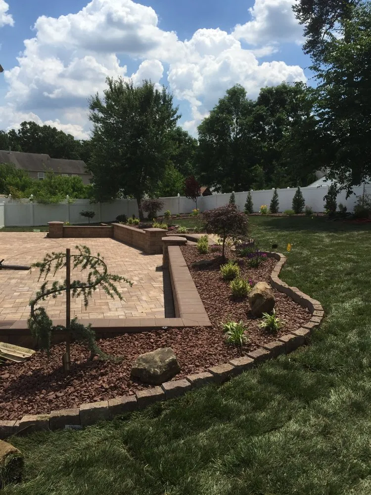 Custom lawn mowing service for residential properties in Berlin, NJ by Cousin's Garden Design