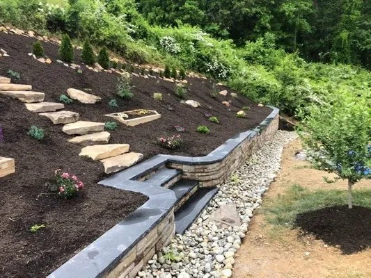 Reliable lawn mowing service with custom design across Edgewood, MD - Cousins Landscape & Hardscape