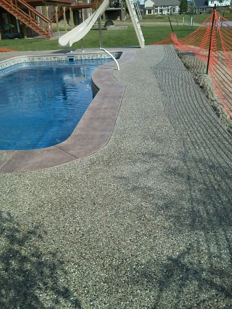 Local outdoor landscaping for residential properties across White Lake charter Township, MI - Cousins Stamped Concrete