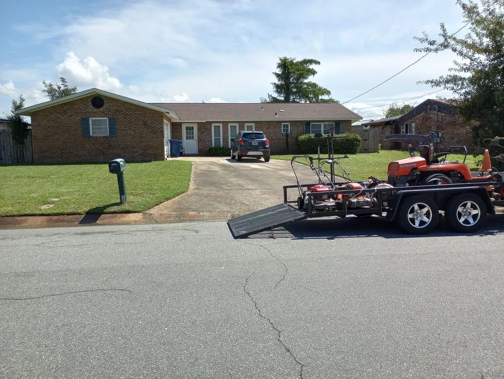 Professional residential landscaping for beautiful yards in Panama City, FL by Cove Lawn Maintenance