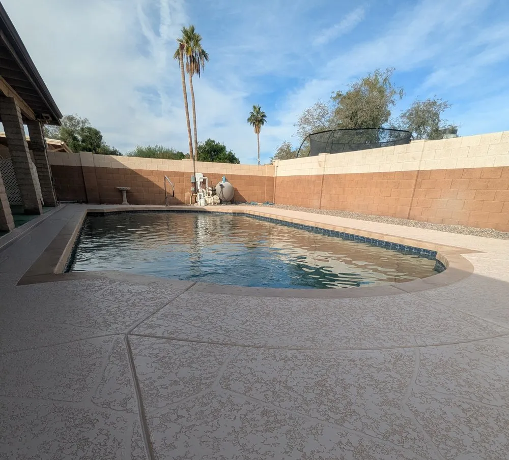 Custom landscape installation for residential properties across Tolleson, AZ - Covenant Concrete & Landscape
