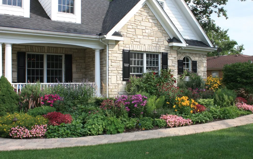 Professional lawn mowing service with custom design in Westmont, IL by Coventry Gardeners