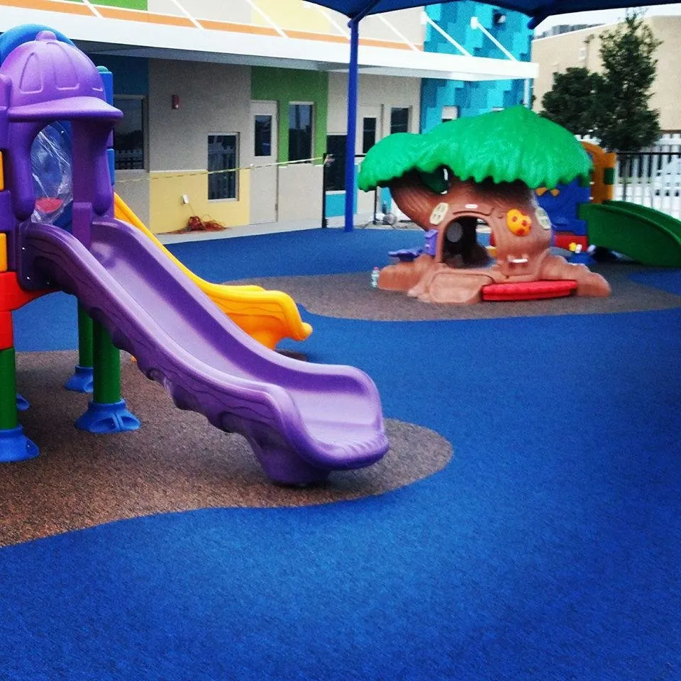 Custom landscape design with custom design across Melbourne, FL - COVERED Safety Surfacing