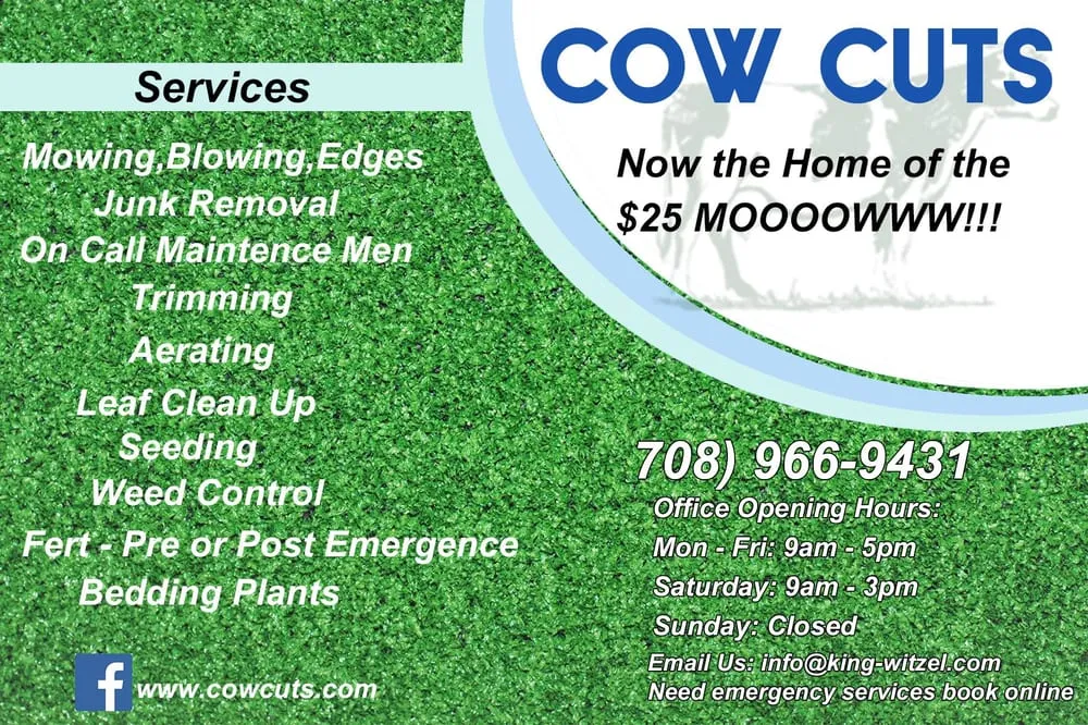 Affordable landscaping services in Lansing, IL by Cow Cuts