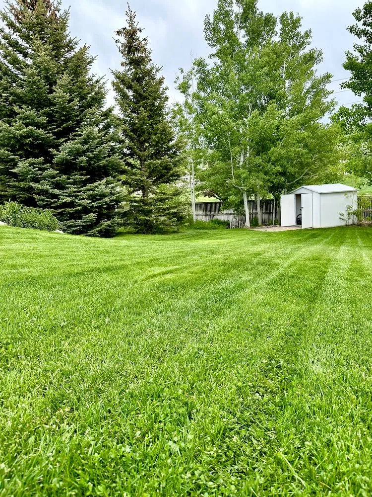 Custom outdoor landscaping for homes across Mountain View, WY - Cowboy Country Landscapes