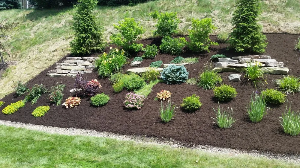 Custom yard cleanup service for beautiful yards in Chagrin Falls, OH by Cowboy Earthworks