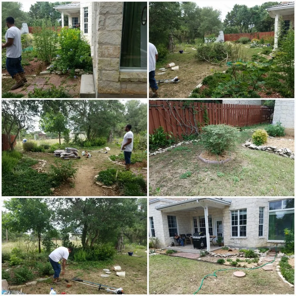 Reliable garden landscaping for homes in Lockhart, TX by Cowboy Land Clearing and Cedar Removal