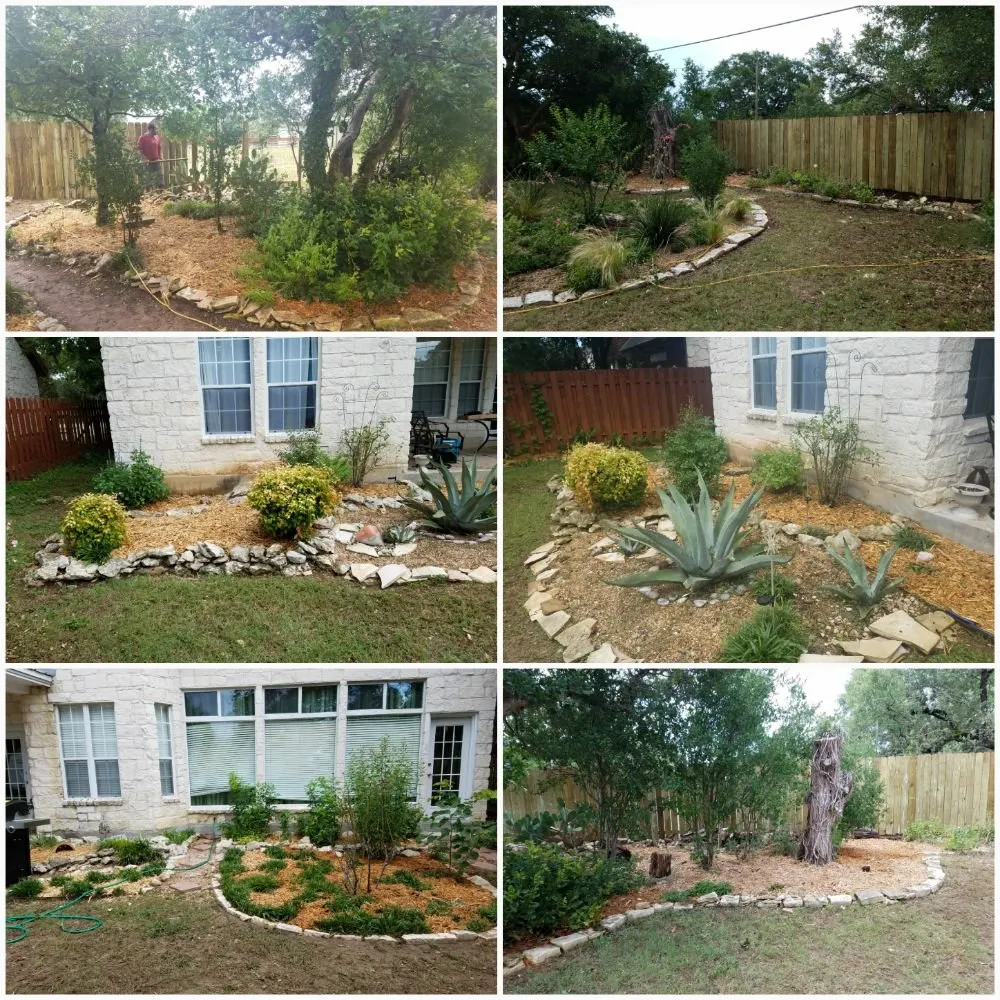 Top-rated garden landscaping in Lockhart, TX by Cowboy Land Clearing and Cedar Removal