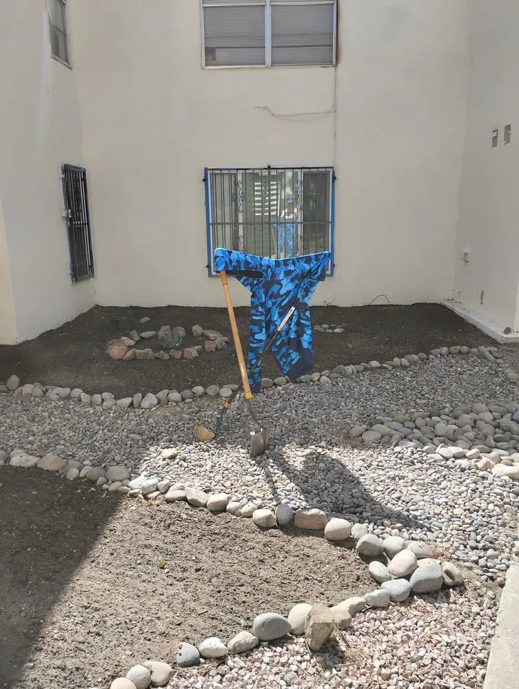 Custom garden landscaping for outdoor upgrades in Albuquerque, NM by Cowboy's Clean And Cut