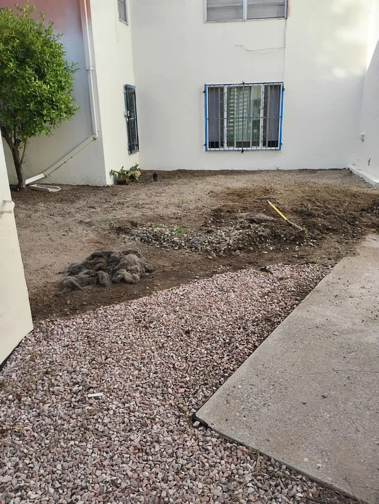 Top-rated landscape design for residential properties in Albuquerque, NM by Cowboy's Clean And Cut