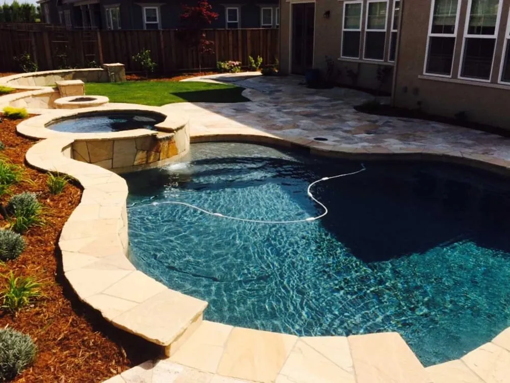 Local landscape installation in Morgan Hill, CA by Cowboys Landscaping