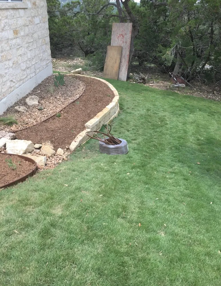 Custom yard cleanup service for homes in New Braunfels, TX by Cowboys Lawn Care
