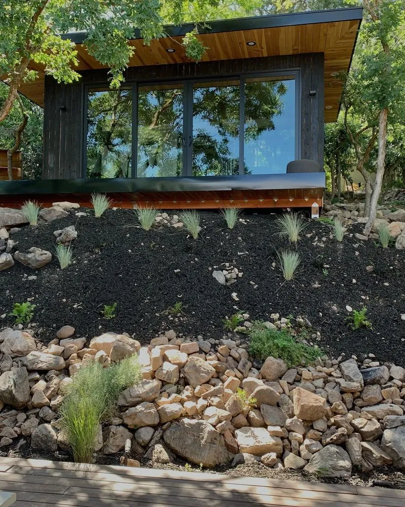 Custom landscape design with custom design in Eagle Mountain, UT by Cowboys Turf & Landscaping