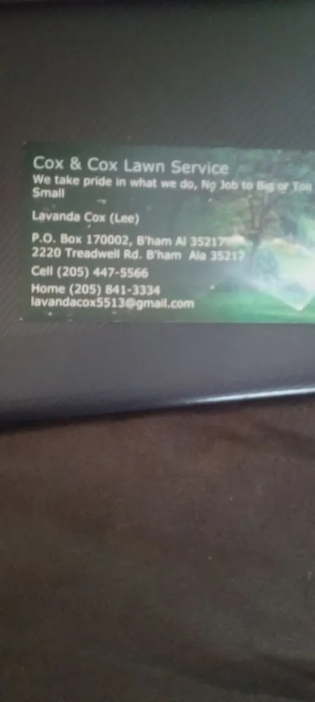 Top-rated outdoor landscaping near you in Birmingham, AL by Cox & Cox Lawn Service