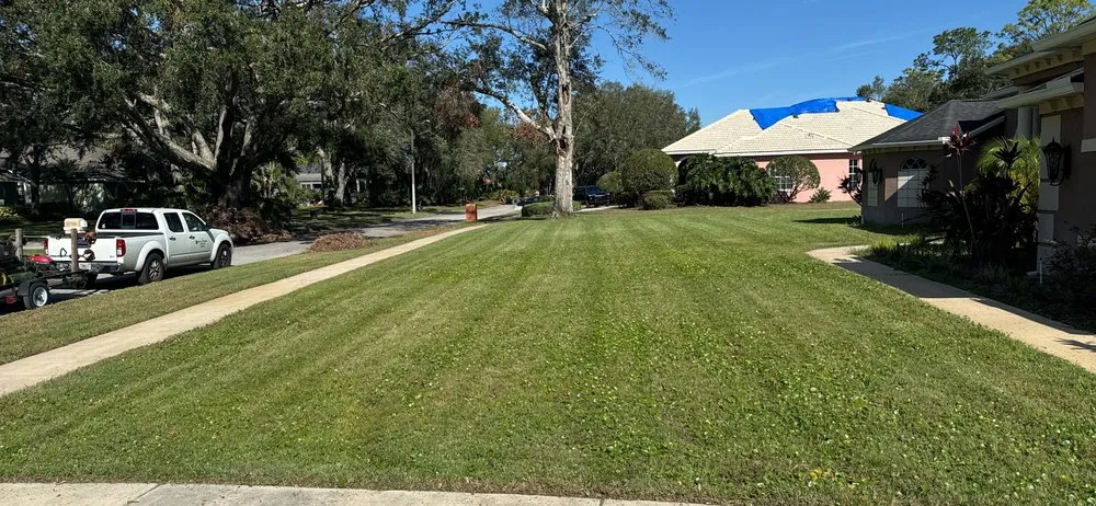 Affordable outdoor landscaping for year-round maintenance across Zephyrhills, FL - Cox & Family Lawn Care