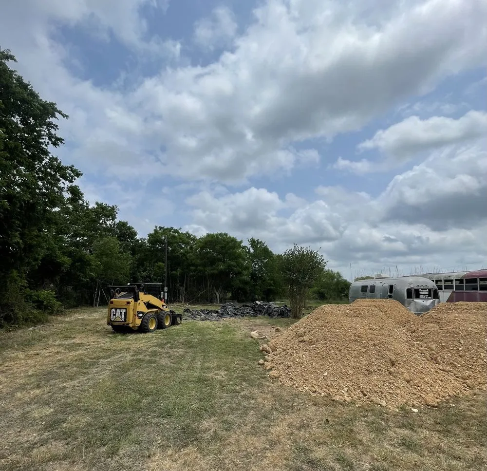 Professional yard cleanup service in San Marcos, TX by Cox Land Services