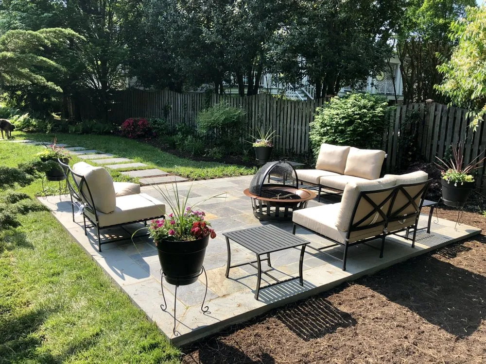 Local garden landscaping in McLean, VA by Cox Landscape Contractors