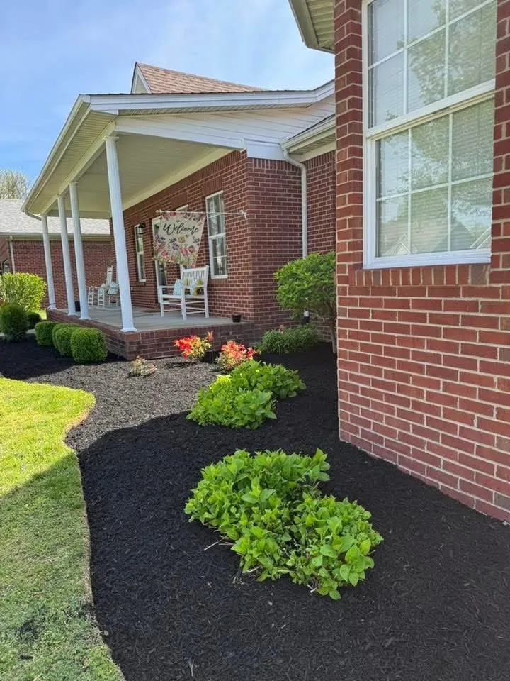 Affordable landscape installation with custom design in Nicholasville, KY by Cox Landscapes