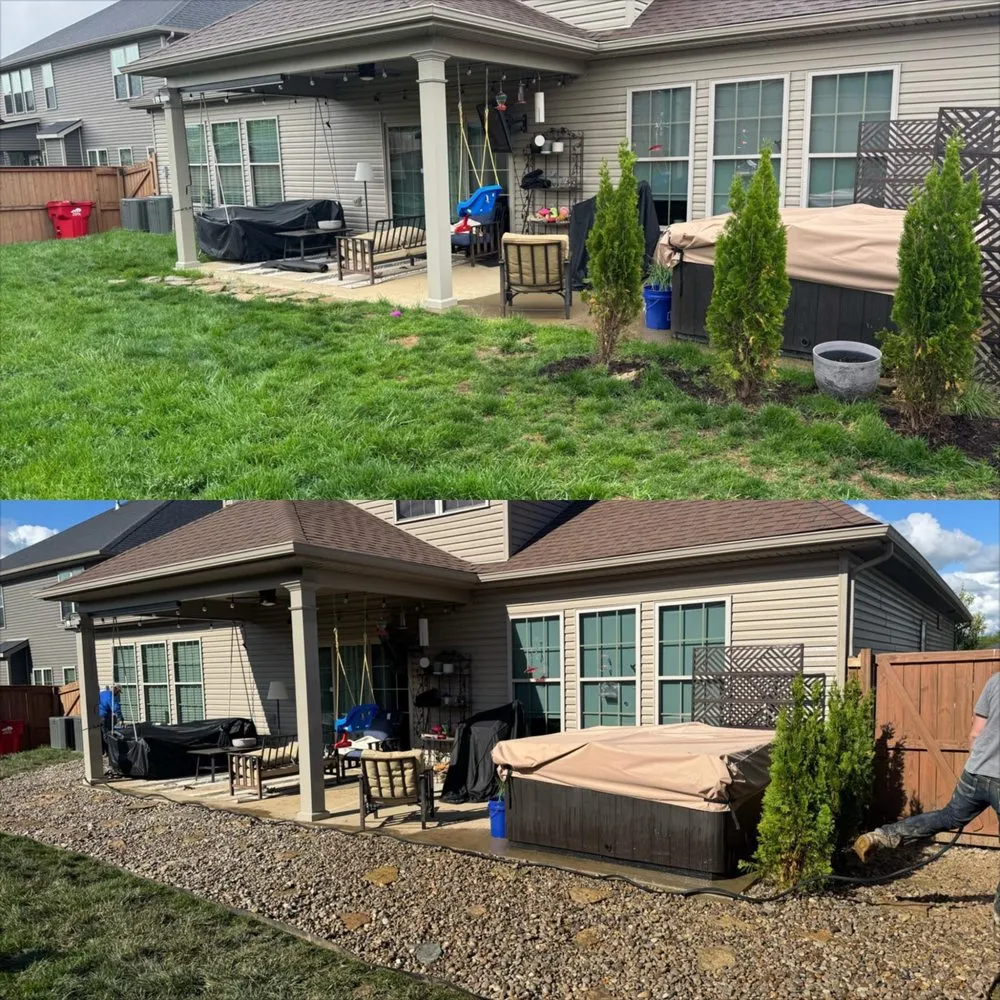 Affordable landscape design in Nicholasville, KY by Cox Landscapes