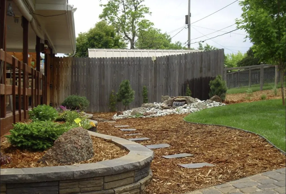 Custom garden landscaping with custom design across Centennial, CO - Cox Professional Landscape Services