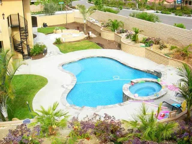 Local landscape installation with custom design in El Cajon, CA by Coxco Builders