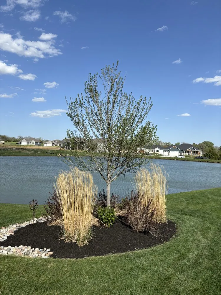 Local landscape installation with custom design across Saint Joseph, MO - Coy Home and commercial Services