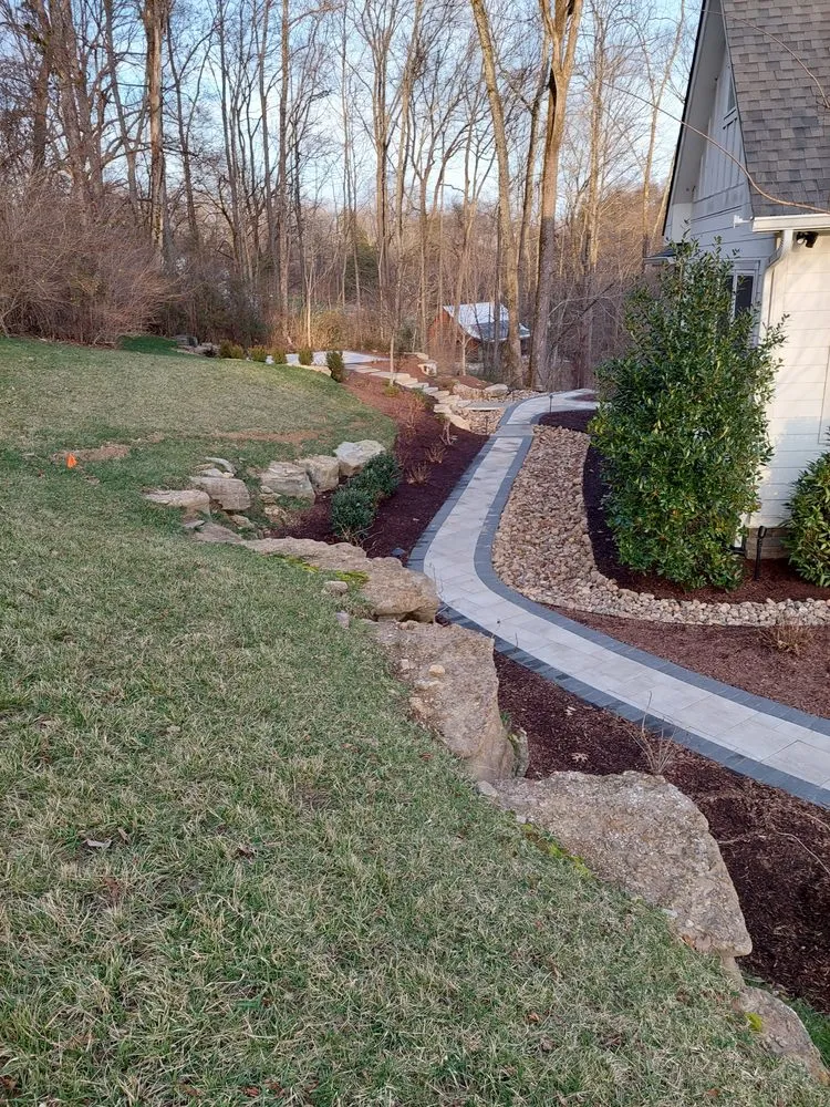 Local yard cleanup service with custom design across Brentwood, TN - Coyote Creek Landscapes